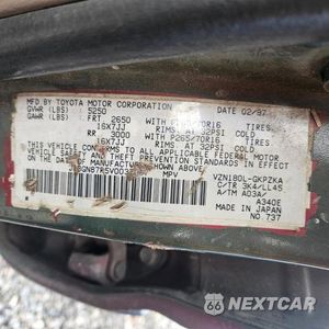 Zdjęcie 13 z 13 samochodu: 1997 TOYOTA 4RUNNER LIMITED VIN:JT3GN87R5V0037057 - miniatura