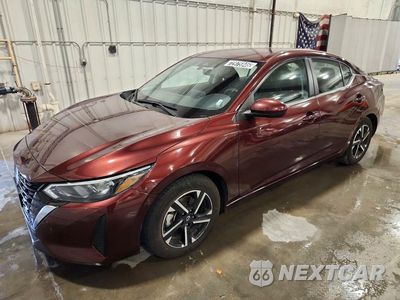 2025 NISSAN SENTRA SV 3N1AB8CV4SY386129 - główne zdjęcie licytacji z USA - miniatura