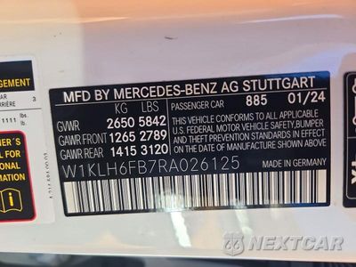 Zdjęcie 12 z 12 samochodu: 2024 MERCEDES-BENZ E 450 4M ALL TERRAIN VIN:W1KLH6FB7RA026125 - miniatura