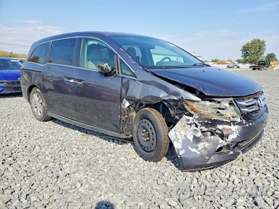 Czwarte zdjęcie samochodu z boku: 2016 HONDA ODYSSEY EX VIN:5FNRL5H44GB155259 - miniatura
