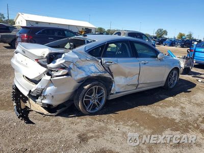 Trzecie zdjęcie samochodu z tyłu: 2014 FORD FUSION TITANIUM VIN:3FA6P0D9XER245433 - miniatura