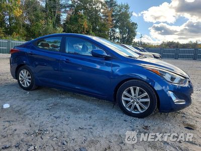 Czwarte zdjęcie samochodu z boku: 2015 HYUNDAI ELANTRA SE VIN:KMHDH4AE9FU248191 - miniatura