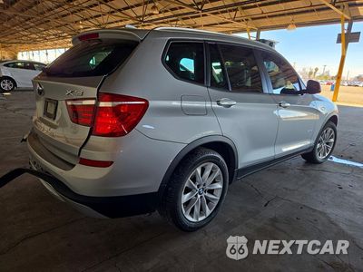 Trzecie zdjęcie samochodu z tyłu: 2017 BMW X3 SDRIVE28I VIN:5UXWZ7C35H0X42791 - miniatura