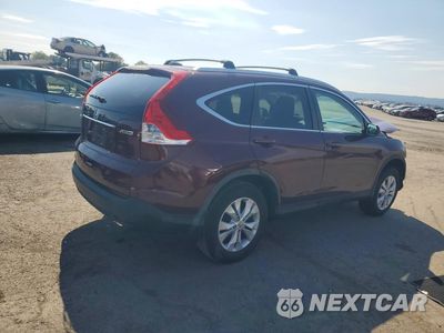 Trzecie zdjęcie samochodu z tyłu: 2014 HONDA CR-V EXL VIN:5J6RM4H72EL030783 - miniatura