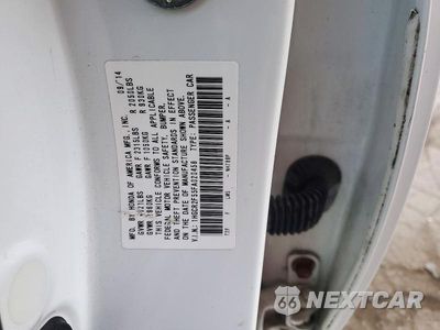 Zdjęcie 13 z 13 samochodu: 2015 HONDA ACCORD SPORT VIN:1HGCR2F55FA020458 - miniatura