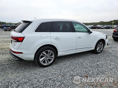 Trzecie zdjęcie samochodu z tyłu: 2021 AUDI Q7 PREMIUM PLUS VIN:WA1LJAF77MD033204 - miniatura