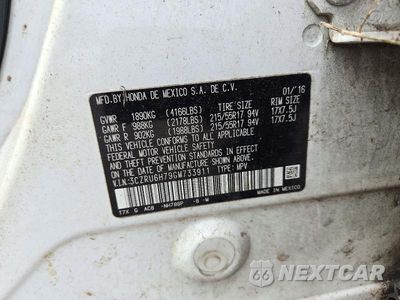 Zdjęcie 13 z 13 samochodu: 2016 HONDA HR-V EXL VIN:3CZRU6H79GM733911 - miniatura