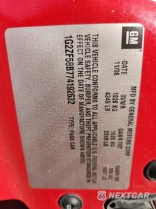 Zdjęcie 12 z 12 samochodu: 2007 PONTIAC G6 VALUE LEADER VIN:1G2ZF58B774192632 - miniatura