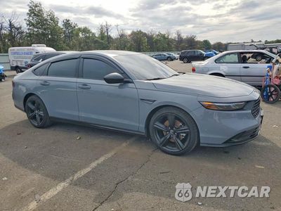 Czwarte zdjęcie samochodu z boku: 2026 HONDA ACCORD HYBRID SPORT-L VIN:1HGCY2F76TA027127 - miniatura