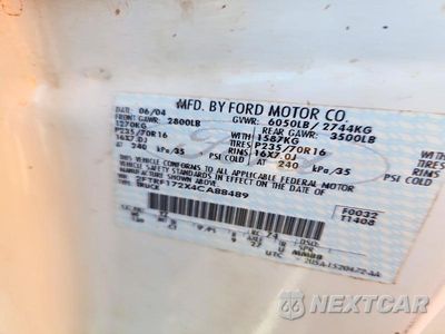 Zdjęcie 12 z 12 samochodu: 2004 FORD F-150 HERITAGE CLASSIC VIN:2FTRF172X4CA88489 - miniatura