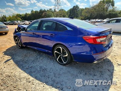 Drugie zdjęcie samochodu z przodu: 2022 HONDA ACCORD SPORT VIN:1HGCV1F35NA060364 - miniatura
