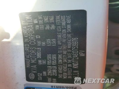 Zdjęcie 12 z 12 samochodu: 2013 KIA SOUL + VIN:KNDJT2A61D7539976 - miniatura