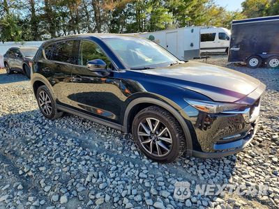 Czwarte zdjęcie samochodu z boku: 2017 MAZDA CX-5 GRAND TOURING VIN:JM3KFBDL1H0171804 - miniatura