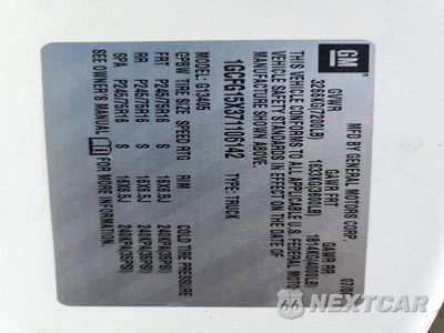 Zdjęcie 13 z 13 samochodu: 2007 CHEVROLET EXPRESS G1500 VIN:1GCFG15X371106142 - miniatura