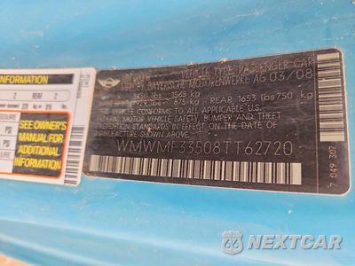 Zdjęcie 12 z 12 samochodu: 2008 MINI COOPER VIN:WMWMF33508TT62720 - miniatura