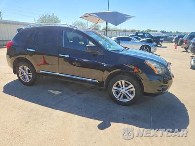 Czwarte zdjęcie samochodu z boku: 2015 NISSAN ROGUE SELECT S VIN:JN8AS5MTXFW654871 - miniatura