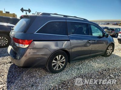 Trzecie zdjęcie samochodu z tyłu: 2017 HONDA ODYSSEY SE VIN:5FNRL5H31HB016604 - miniatura