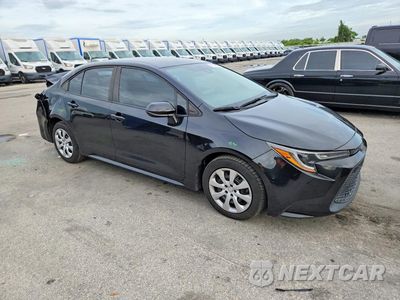 Czwarte zdjęcie samochodu z boku: 2022 TOYOTA COROLLA LE VIN:5YFEPMAE3NP383528 - miniatura