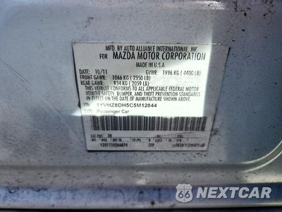 Zdjęcie 12 z 12 samochodu: 2012 MAZDA 6 I VIN:1YVHZ8DH5C5M12844 - miniatura