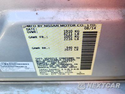 Zdjęcie 12 z 12 samochodu: 2015 NISSAN ALTIMA 2.5 SV VIN:1N4AL3AP8FC158348 - miniatura
