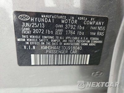 Zdjęcie 12 z 12 samochodu: 2013 HYUNDAI ELANTRA LIMITED VIN:KMHDH4AE1DU918040 - miniatura