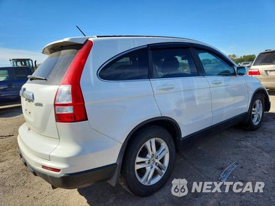 Trzecie zdjęcie samochodu z tyłu: 2011 HONDA CR-V EXL VIN:5J6RE4H76BL034201 - miniatura