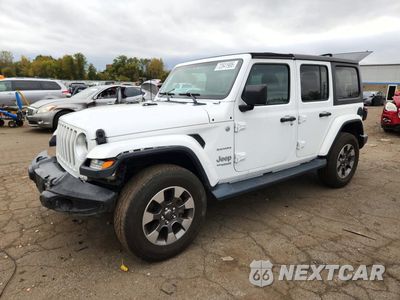 2018 JEEP WRANGLER UNLIMITED SAHARA 1C4HJXEG2JW124641 - główne zdjęcie licytacji z USA - miniatura