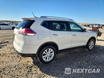 Trzecie zdjęcie samochodu z tyłu: 2014 NISSAN ROGUE SV VIN:5N1AT2MV1EC755544 - miniatura