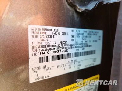 Zdjęcie 13 z 13 samochodu: 2019 FORD EXPEDITION MAX XLT VIN:1FMJK1JT9KEA28863 - miniatura