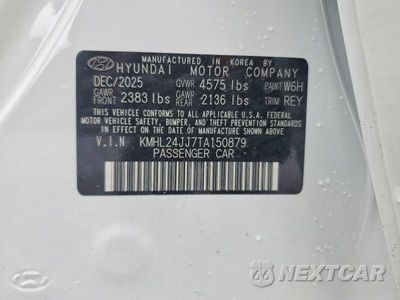 Zdjęcie 12 z 12 samochodu: 2026 HYUNDAI SONATA HYBRID BLUE VIN:KMHL24JJ7TA150879 - miniatura