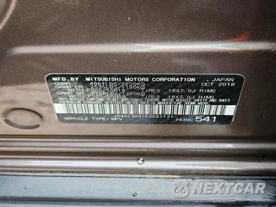 Zdjęcie 12 z 12 samochodu: 2019 MITSUBISHI OUTLANDER SE VIN:JA4AZ3A31KZ021131 - miniatura