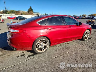 Trzecie zdjęcie samochodu z tyłu: 2016 FORD FUSION TITANIUM VIN:3FA6P0K98GR240365 - miniatura