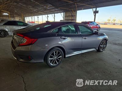 Trzecie zdjęcie samochodu z tyłu: 2019 HONDA CIVIC EX VIN:19XFC1F31KE217009 - miniatura