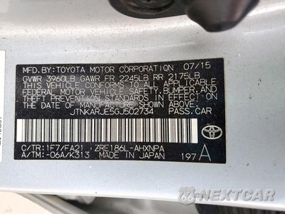 Zdjęcie 13 z 13 samochodu: 2016 SCION IM BASE VIN:JTNKARJE5GJ502734 - miniatura