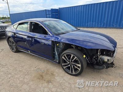 Czwarte zdjęcie samochodu z boku: 2023 AUDI S5 PREMIUM PLUS VIN:WAUC4CF5XPA018786 - miniatura