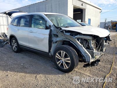 Czwarte zdjęcie samochodu z boku: 2017 HONDA PILOT EXL VIN:5FNYF6H81HB066150 - miniatura