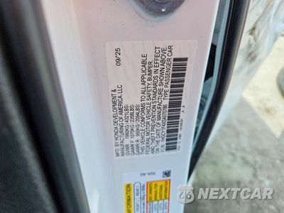 Zdjęcie 12 z 12 samochodu: 2025 HONDA ACCORD SE VIN:1HGCY1F4XSA070786 - miniatura