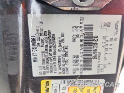 Zdjęcie 13 z 13 samochodu: 2016 FORD FUSION SE VIN:3FA6P0H7XGR143240 - miniatura