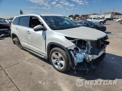 Czwarte zdjęcie samochodu z boku: 2018 TOYOTA HIGHLANDER LIMITED VIN:5TDYZRFH2JS261638 - miniatura