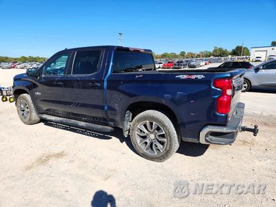 Drugie zdjęcie samochodu z przodu: 2020 CHEVROLET SILVERADO K1500 LT VIN:3GCPYDEK8LG204411 - miniatura