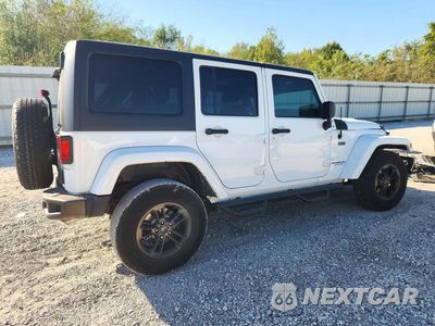 Trzecie zdjęcie samochodu z tyłu: 2016 JEEP WRANGLER UNLIMITED SAHARA VIN:1C4BJWEG9GL328508 - miniatura