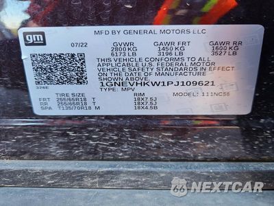 Zdjęcie 13 z 13 samochodu: 2023 CHEVROLET TRAVERSE LT VIN:1GNEVHKW1PJ109621 - miniatura
