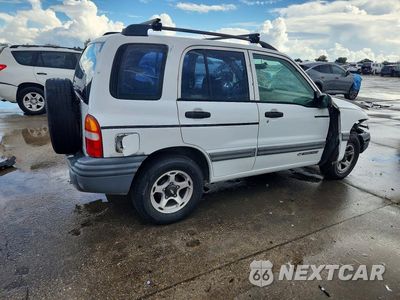Trzecie zdjęcie samochodu z tyłu: 2001 CHEVROLET TRACKER VIN:2CNBE13C016903775 - miniatura
