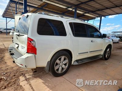 Trzecie zdjęcie samochodu z tyłu: 2014 NISSAN ARMADA PLATINUM VIN:5N1BA0NF6EN603334 - miniatura