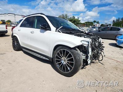 Czwarte zdjęcie samochodu z boku: 2021 MERCEDES-BENZ GLE 580 4MATIC VIN:4JGFB8GB4MA403176 - miniatura