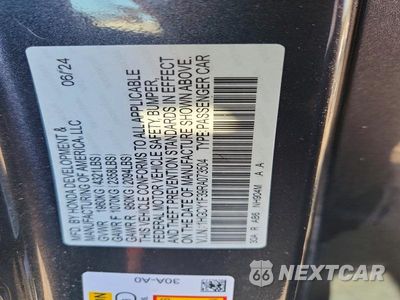 Zdjęcie 12 z 12 samochodu: 2024 HONDA ACCORD EX VIN:1HGCY1F39RA073504 - miniatura