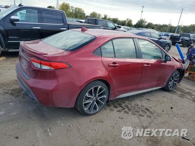 Trzecie zdjęcie samochodu z tyłu: 2022 TOYOTA COROLLA SE VIN:JTDS4MCE5NJ094163 - miniatura