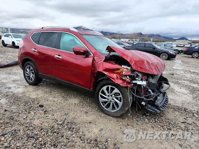 Czwarte zdjęcie samochodu z boku: 2015 NISSAN ROGUE SL VIN:5N1AT2MV7FC885474 - miniatura