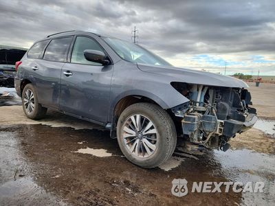 Czwarte zdjęcie samochodu z boku: 2020 NISSAN PATHFINDER S VIN:5N1DR2AM8LC640864 - miniatura