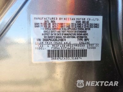 Zdjęcie 14 z 14 samochodu: 2025 NISSAN KICKS SV VIN:3N8AP6CA3SL318874 - miniatura